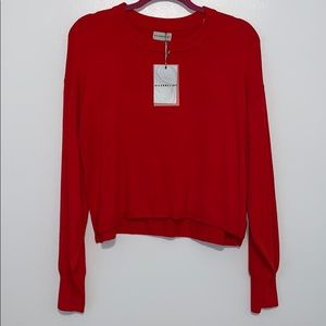 NWT Silverflint Red Sweater Size Medium